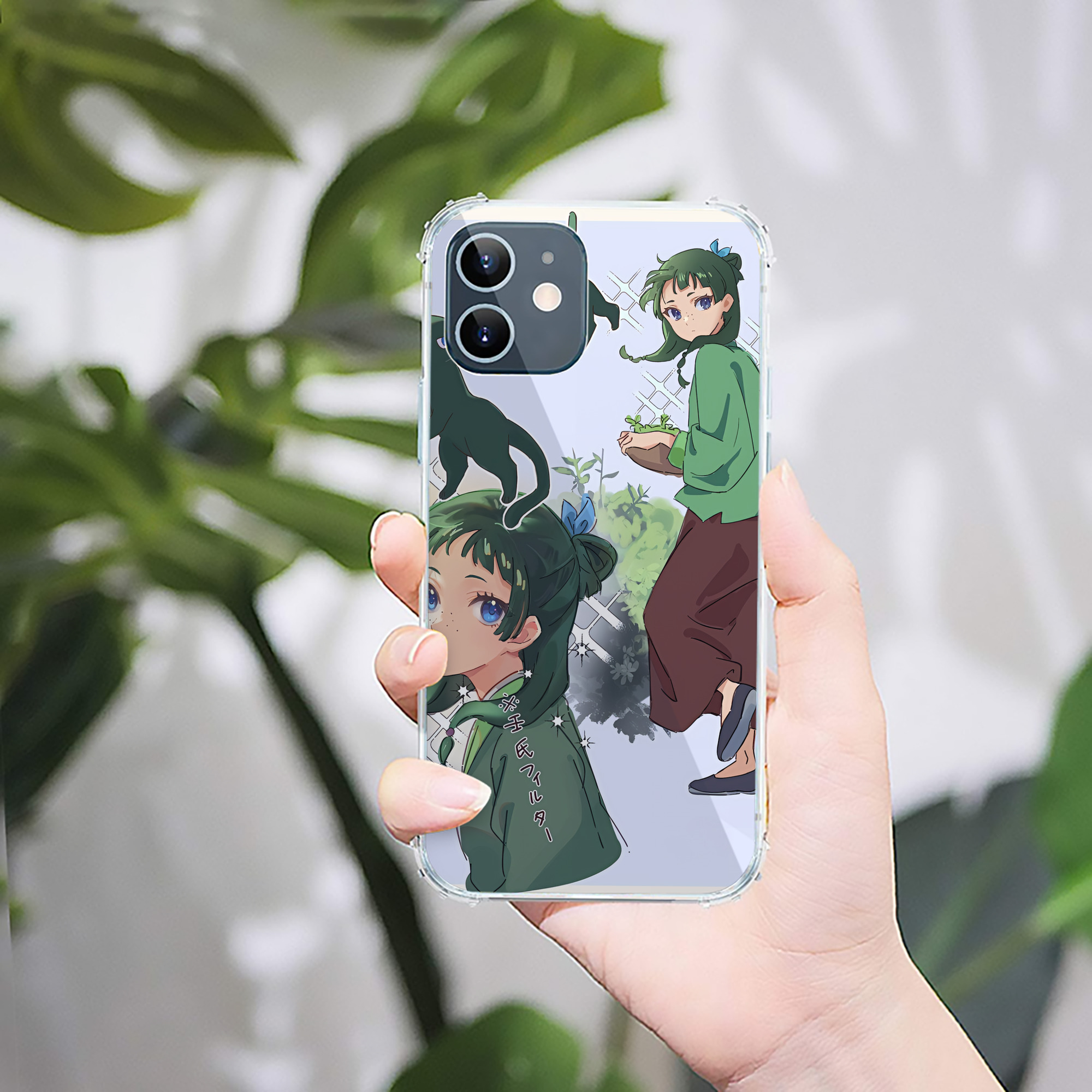 （画像用） 薬屋のひとりごと The Apothecary Diaries 【iPhone 12シリーズ対応】透明スマホケース（クリアソフトケース）